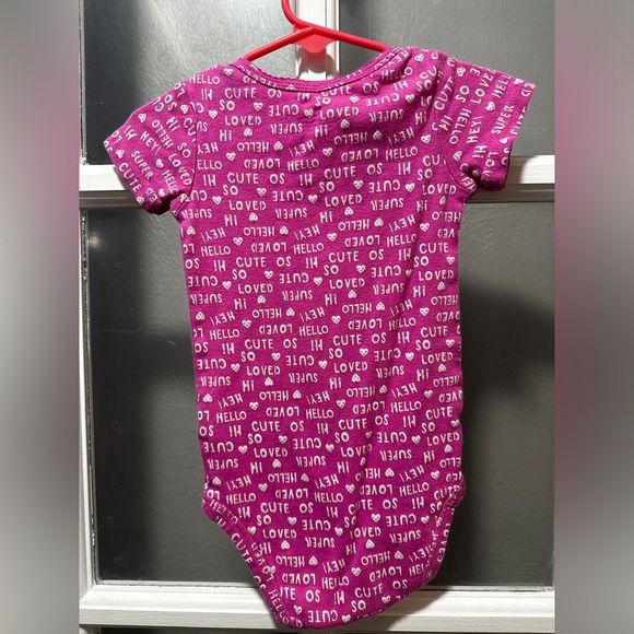 Carter’s So Loved Pink Onesie - Picture 4 of 4
